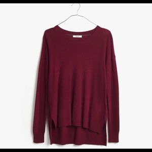 Madewell Women’s Pullover hi-lo sweater